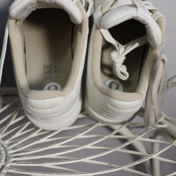 Lululemon | BNIB | Canvas Cityverse Sneaker | Bone | Size 7 - Picture 5 of 8